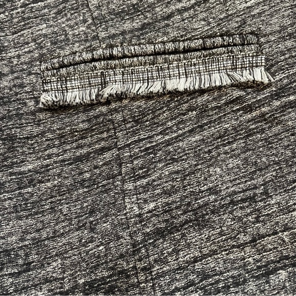 Banana Republic XL Preowned Tweed Grey Black Blazer/Jacket for Business/Casual - Picture 5 of 13